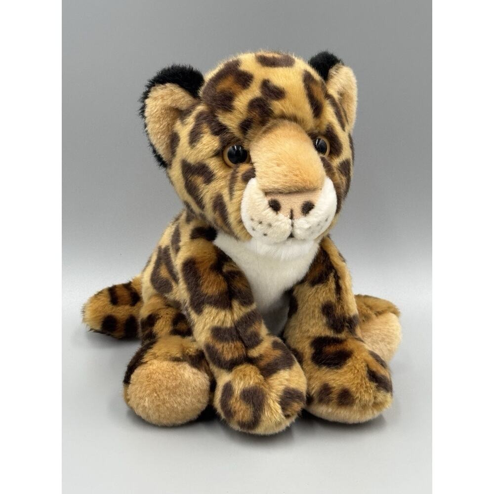 Adventure Planet Spotted Leopard Cheetah Plush 10" Stuffed Animal